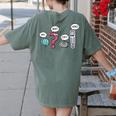 Punctuation English Teacher Wait What Stop It I Agree Women's Comfort Colors T-Shirt Back Print Moss Punctuation English Teacher Wait What Stop It I Agree Women's Comfort Colors T-Shirt Back Print Moss