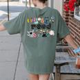 Read Children's Books Teacher Women's Comfort Colors T-Shirt Back Print Moss Read Children's Books Teacher Women's Comfort Colors T-Shirt Back Print Moss