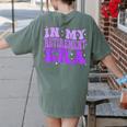 In My Retirement Era Groovy Retired Teacher 2025 Women Women's Comfort Colors T-Shirt Back Print Moss In My Retirement Era Groovy Retired Teacher 2025 Women Women's Comfort Colors T-Shirt Back Print Moss