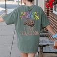Retro BIOLOGY TEACHERS LOVE BRAINS This Is My Scary STEM Women's Comfort Colors T-Shirt Back Print Moss Retro BIOLOGY TEACHERS LOVE BRAINS This Is My Scary STEM Women's Comfort Colors T-Shirt Back Print Moss