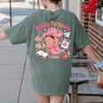 Retro Howdy Partners Cowgirl Cowboy Teacher Back To School Women's Comfort Colors T-Shirt Back Print Moss Retro Howdy Partners Cowgirl Cowboy Teacher Back To School Women's Comfort Colors T-Shirt Back Print Moss