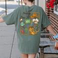 Retro Howdy Pre-K Back To School Western Teacher Women's Comfort Colors T-Shirt Back Print Moss Retro Howdy Pre-K Back To School Western Teacher Women's Comfort Colors T-Shirt Back Print Moss