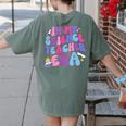 In My Science Teacher Era Teacher Women's Comfort Colors T-Shirt Back Print Moss In My Science Teacher Era Teacher Women's Comfort Colors T-Shirt Back Print Moss