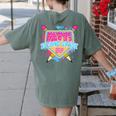 Second Grade Drip Ice Cream Home Plate Baseball Teachers Kid Women's Comfort Colors T-Shirt Back Print Moss Second Grade Drip Ice Cream Home Plate Baseball Teachers Kid Women's Comfort Colors T-Shirt Back Print Moss