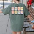 Basic Sign Language Speech Pathology Aac Sped Teacher Women's Comfort Colors T-Shirt Back Print Moss Basic Sign Language Speech Pathology Aac Sped Teacher Women's Comfort Colors T-Shirt Back Print Moss