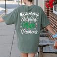 Sleighing Math Problem Xmas In Math Teacher Christmas Men Women Women's Comfort Colors T-Shirt Back Print Moss Sleighing Math Problem Xmas In Math Teacher Christmas Men Women Women's Comfort Colors T-Shirt Back Print Moss