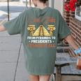 Social Studies Teacher World History Teacher Men Women Women's Comfort Colors T-Shirt Back Print Moss