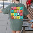 Spanish Teacher Back To School Maestra Dual Language Crew Women's Comfort Colors T-Shirt Back Print Moss Spanish Teacher Back To School Maestra Dual Language Crew Women's Comfort Colors T-Shirt Back Print Moss