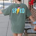 Special Education SPED Rocks Teacher Back To School Rock Women's Comfort Colors T-Shirt Back Print Moss Special Education SPED Rocks Teacher Back To School Rock Women's Comfort Colors T-Shirt Back Print Moss