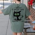 I Survived 67 Days Of School Teachers Students Humor Women's Comfort Colors T-Shirt Back Print Moss I Survived 67 Days Of School Teachers Students Humor Women's Comfort Colors T-Shirt Back Print Moss