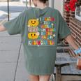 I Teach The Cutest Pumpkins Kindergarten Teacher Halloween Women's Comfort Colors T-Shirt Back Print Moss I Teach The Cutest Pumpkins Kindergarten Teacher Halloween Women's Comfort Colors T-Shirt Back Print Moss