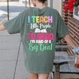 I Teach Little People To Read Reading Teacher For Men Women Girls Kids Women's Comfort Colors T-Shirt Back Print Moss I Teach Little People To Read Reading Teacher For Men Women Girls Kids Women's Comfort Colors T-Shirt Back Print Moss