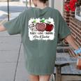 Teach Love Inspire Pre-k Teacher Apple Leopard Red Plain Women's Comfort Colors T-Shirt Back Print Moss Teach Love Inspire Pre-k Teacher Apple Leopard Red Plain Women's Comfort Colors T-Shirt Back Print Moss