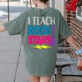 I Teach Rockstars Tee Orchestra Music Teacher Back To School Women's Comfort Colors T-Shirt Back Print Moss I Teach Rockstars Tee Orchestra Music Teacher Back To School Women's Comfort Colors T-Shirt Back Print Moss