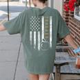 Teacher American Flag Teacher's Day Teaching Women's Comfort Colors T-Shirt Back Print Moss Teacher American Flag Teacher's Day Teaching Women's Comfort Colors T-Shirt Back Print Moss