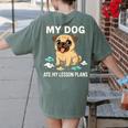 Teacher My Dog Ate My Lesson Plans School Staff Women's Comfort Colors T-Shirt Back Print Moss Teacher My Dog Ate My Lesson Plans School Staff Women's Comfort Colors T-Shirt Back Print Moss