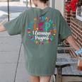 Teacher IEP IEP Encourage Progress Special Education Women's Comfort Colors T-Shirt Back Print Moss Teacher IEP IEP Encourage Progress Special Education Women's Comfort Colors T-Shirt Back Print Moss