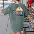Teacher Of Visually Impaired Braille A Good Day To Learn Women's Comfort Colors T-Shirt Back Print Moss Teacher Of Visually Impaired Braille A Good Day To Learn Women's Comfort Colors T-Shirt Back Print Moss
