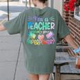 Im A Teacher Whats Your Superpower Teaching Professional Women's Comfort Colors T-Shirt Back Print Moss Im A Teacher Whats Your Superpower Teaching Professional Women's Comfort Colors T-Shirt Back Print Moss