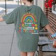 Teacher The Wonder Of Teaching Is Watching Caterpillar Women's Comfort Colors T-Shirt Back Print Moss Teacher The Wonder Of Teaching Is Watching Caterpillar Women's Comfort Colors T-Shirt Back Print Moss
