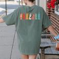 Teacher Word In Sign Language Awareness ASL Back To School Women's Comfort Colors T-Shirt Back Print Moss Teacher Word In Sign Language Awareness ASL Back To School Women's Comfort Colors T-Shirt Back Print Moss