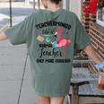 Teachermingo Like A Normal Teacher Only More Fabulous Women's Comfort Colors T-Shirt Back Print Moss Teachermingo Like A Normal Teacher Only More Fabulous Women's Comfort Colors T-Shirt Back Print Moss