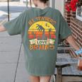 All Teachers Love Brains Shirt Halloween Teachers Women's Comfort Colors T-Shirt Back Print Moss All Teachers Love Brains Shirt Halloween Teachers Women's Comfort Colors T-Shirt Back Print Moss
