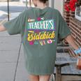 Teacher's Sidekick Teacher Assisting Teaching Assistant Women's Comfort Colors T-Shirt Back Print Moss Teacher's Sidekick Teacher Assisting Teaching Assistant Women's Comfort Colors T-Shirt Back Print Moss