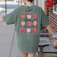 Teaching Is My Jam Teacher Team Crew Cute Strawberry Girls Women's Comfort Colors T-Shirt Back Print Moss Teaching Is My Jam Teacher Team Crew Cute Strawberry Girls Women's Comfort Colors T-Shirt Back Print Moss