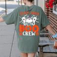 Team Para Boo Crew Halloween Ghost Paraprofessional Teacher Women's Comfort Colors T-Shirt Back Print Moss Team Para Boo Crew Halloween Ghost Paraprofessional Teacher Women's Comfort Colors T-Shirt Back Print Moss