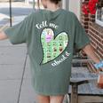 Tell Me About It Speech Pathology Aac Sped Teacher Women's Comfort Colors T-Shirt Back Print Moss Tell Me About It Speech Pathology Aac Sped Teacher Women's Comfort Colors T-Shirt Back Print Moss