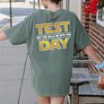 Test Day Testing May The Skills Be With You School Teacher Women's Comfort Colors T-Shirt Back Print Moss Test Day Testing May The Skills Be With You School Teacher Women's Comfort Colors T-Shirt Back Print Moss