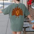 Thanksgiving Math Teacher Math Symbol Men Women Girls Kids Women's Comfort Colors T-Shirt Back Print Moss Thanksgiving Math Teacher Math Symbol Men Women Girls Kids Women's Comfort Colors T-Shirt Back Print Moss