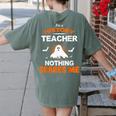 History Teacher School Shirt Halloween Educator Men Women Kids Women's Comfort Colors T-Shirt Back Print Moss History Teacher School Shirt Halloween Educator Men Women Kids Women's Comfort Colors T-Shirt Back Print Moss