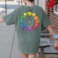 Unique For Artists By ADS Color Wheel Educational Art Teacher Dog Themed Artist Small Women's Comfort Colors T-Shirt Back Print Moss Unique For Artists By ADS Color Wheel Educational Art Teacher Dog Themed Artist Small Women's Comfort Colors T-Shirt Back Print Moss