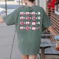 Valentines Day Order Of Operations Valentines Math Teacher Women's Comfort Colors T-Shirt Back Print Moss Valentines Day Order Of Operations Valentines Math Teacher Women's Comfort Colors T-Shirt Back Print Moss