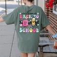 Welcome Back To School 2024 Teachers Students First Day Women's Comfort Colors T-Shirt Back Print Moss Welcome Back To School 2024 Teachers Students First Day Women's Comfort Colors T-Shirt Back Print Moss
