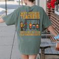 Why Science Teachers Not Given Playground Duty Men Women Women's Comfort Colors T-Shirt Back Print Moss Why Science Teachers Not Given Playground Duty Men Women Women's Comfort Colors T-Shirt Back Print Moss