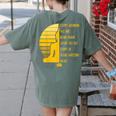 Yoga Meditation Buddha Yoga Teacher T-Shirt Women's Comfort Colors T-Shirt Back Print Moss Yoga Meditation Buddha Yoga Teacher T-Shirt Women's Comfort Colors T-Shirt Back Print Moss