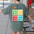 What Zone Are You In How Are You Feeling Teacher Women's Comfort Colors T-Shirt Back Print Moss What Zone Are You In How Are You Feeling Teacher Women's Comfort Colors T-Shirt Back Print Moss