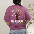 100 Days In The Books Reading Teacher 100th Day Of School Women's Comfort Colors T-Shirt Back Print Berry 100 Days In The Books Reading Teacher 100th Day Of School Women's Comfort Colors T-Shirt Back Print Berry