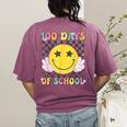 100th Day Of School Teacher Kids 100 Days Of School Women's Comfort Colors T-Shirt Back Print Berry 100th Day Of School Teacher Kids 100 Days Of School Women's Comfort Colors T-Shirt Back Print Berry