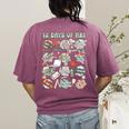 12 Days Of Art Teacher Christmas Artists Painter Educational Women's Comfort Colors T-Shirt Back Print Berry 12 Days Of Art Teacher Christmas Artists Painter Educational Women's Comfort Colors T-Shirt Back Print Berry