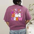1st Grade Boo Crew First Grade Halloween Costume Teacher Kid Women's Comfort Colors T-Shirt Back Print Berry 1st Grade Boo Crew First Grade Halloween Costume Teacher Kid Women's Comfort Colors T-Shirt Back Print Berry