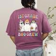1st Grade Boo Crew Groovy Halloween Floral Ghost Kid Teacher Women's Comfort Colors T-Shirt Back Print Berry 1st Grade Boo Crew Groovy Halloween Floral Ghost Kid Teacher Women's Comfort Colors T-Shirt Back Print Berry
