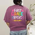 1st Grade Teacher Women's Comfort Colors T-Shirt Back Print Berry 1st Grade Teacher Women's Comfort Colors T-Shirt Back Print Berry
