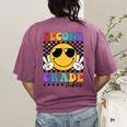 2nd Grade Teacher Shirts First Day Second Grade Shirt Girls Women's Comfort Colors T-Shirt Back Print Berry
