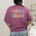 2nd Second Grade Dream Team Teacher First Day Back To School Women's Comfort Colors T-Shirt Back Print Berry 2nd Second Grade Dream Team Teacher First Day Back To School Women's Comfort Colors T-Shirt Back Print Berry