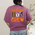 3rd Grade Boo Crew Halloween Teachers Students Costume Women's Comfort Colors T-Shirt Back Print Berry 3rd Grade Boo Crew Halloween Teachers Students Costume Women's Comfort Colors T-Shirt Back Print Berry