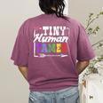 4 Teachers Or Parents Tiny Human Tamer Tee T-Shirt Women's Comfort Colors T-Shirt Back Print Berry 4 Teachers Or Parents Tiny Human Tamer Tee T-Shirt Women's Comfort Colors T-Shirt Back Print Berry